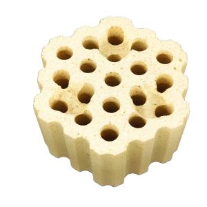 Wholesale Refractoriness 1580° 1770° and Al2O3 Content 1% Silica Checker Brick for Glass Furnace from china suppliers