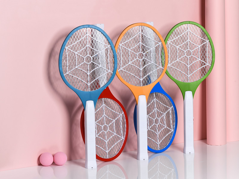 Solid State ABS Electric Racket for Electric Mosquito Swatter Solar Pest Control Type Flying Insect Rechargeable Killer