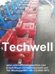 3 Wave Highway Guardrail Roll Forming Machine for Making Steel Curvinging