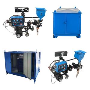 Wholesale 200-650mm/Min Welding Speed Automatic Butt and Corner Welding Machine for Tank Tractor from china suppliers