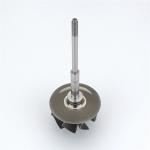 GT22V turbine wheel shaft for 760038-0003 9 blades for turbochargers