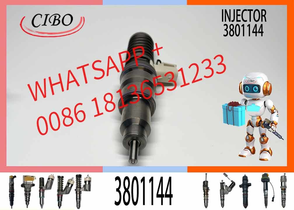 3801144 for Excavator Truck Engine Diesel Common Rail Fuel Injector Machinery Engines Parts Factory Wholesale