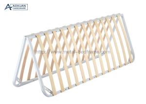 Wholesale Double Wood Slatted Foldable Platform Bed Frame from china suppliers
