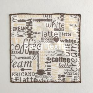 Wholesale Printed 100% poly popular microfiber tea towel,microfiber cake towels kitchen cleaning cloth size 30cm*30cm from china suppliers