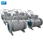 API Gear Box Operated Ball Valve For Water,Air,Gas,Oil,Liquid