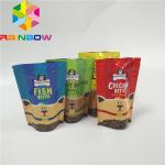 Digital Printing Plastic Bags Stand Up Dog Treats Package Pouch Pet Food