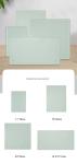 Blank Coated Sublimation Glass Photo Frame Sleek And Modern Design