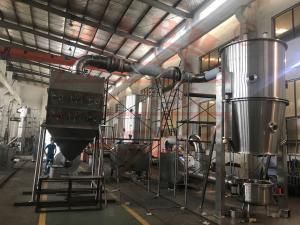 Wholesale 0.2mpa Ss304 Fluid Bed Dryer Machine With Steam Heating System from china suppliers