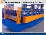 Easy Operation Customized Sheet Metal Decking Roll Forming Machine Controled by