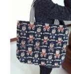 Eo friendly cotton canvas shopping bag wholesale