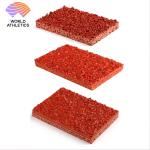 Iaaf Professional 400 Meters 8 Lanes Athletic Rubber Running Track Full PUR
