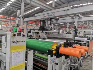 Wholesale Three Layers TPU Cast Film Making Machine Single Screw Extruder from china suppliers
