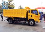 Sinotruk Howo Mini 5 Ton Heavy Duty Dump Truck / 6 Wheeler Truck