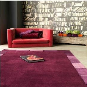 Wholesale Modern Handtufted Acrylic Carpet Floor Area Rug Cotton Backing from china suppliers