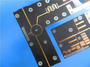 Wholesale Rogers TMM10i Microwave Printed Circuit Board 75mil 1.905mm RF PCB With Pure Gold Plated from china suppliers