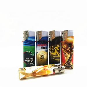 Wholesale Customized Windproof Cigarette Lighter Football Wrapping Paper And Customized from china suppliers
