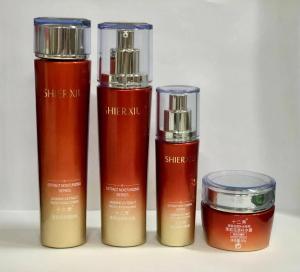 Wholesale Environmental Friendly Glass Lotion Bottles Cosmetic Packaging / Cream Jars Cream Bottles from china suppliers