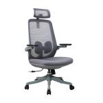 Class 3 Gas Lift Black Mesh Office Chair PU Castor With 2.5MM Butterfly