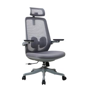 Wholesale Class 3 Gas Lift Black Mesh Office Chair PU Castor With 2.5MM Butterfly Machanism from china suppliers