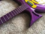 Custom guitar shop prince guitar Purple color boat anchor electric guitar with