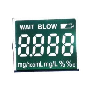 Wholesale ISO TN LCD Display 64 Pin 6 Digit Transflective Dynamic Driving Method from china suppliers