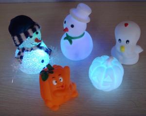 Led Pumpkin Lantern , Holiday Decoration LED Toy Flashing Balls For Babies