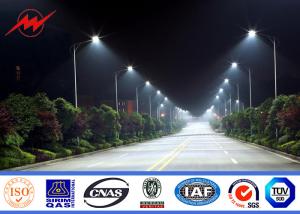 Wholesale Hdg 9m Galvanized Street Light Pole Powder Coating With Cross Arms from china suppliers