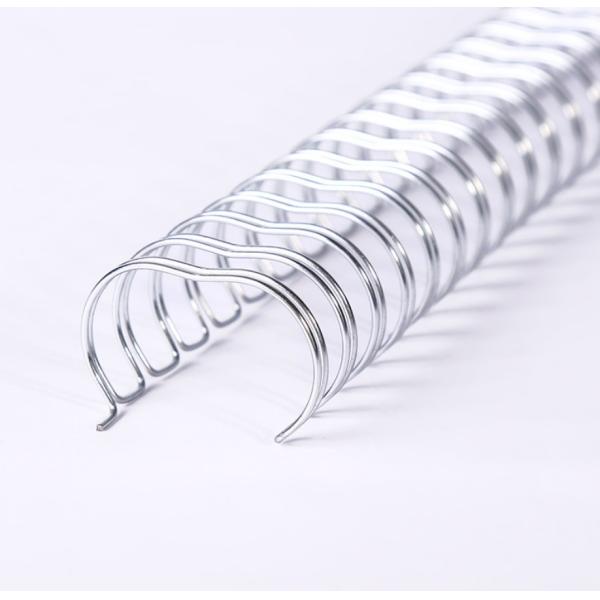 Notebook Wire Spiral Binding , 3/8 Inch Electroplating Double Wire Ring