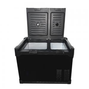 Wholesale Multifunctional 12V Outdoor Car Fridge with R134a/R600a Compressor and 55L Capacity from china suppliers