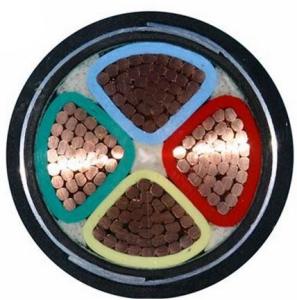 Wholesale Black Underground Low Voltage Power Cable Bare Copper Conductor 6/1 KV from china suppliers