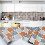 Removable Wallpaper Kitchen Wall Art Stickers Backsplash Wallpaper Home Decor