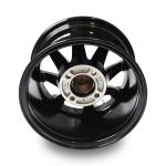 Golf Cart 12''/14'' Machined and Glossy Black Alloy Wheel 4x4 Bolt Pattern