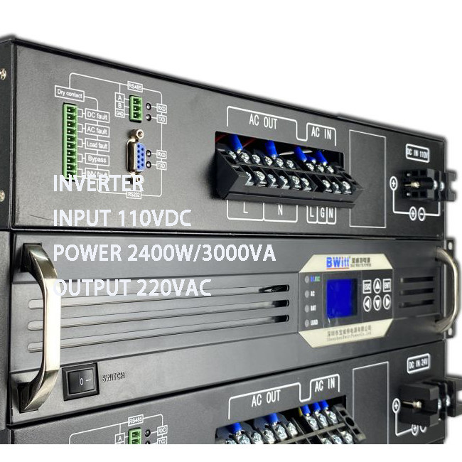 DC TO AC Telecom Inverter Dc To Ac inverter 3000w 110vdc To 220vac Pure Sine Wave inverter