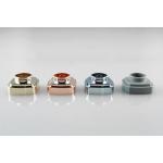 Durable Double Doors Plastic Caps Vacuum Metallizing Equipment For Silver Golden