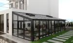 Commercial Sunroom Aluminum Alloy Material Frame Easy Assembly Curved Lowes
