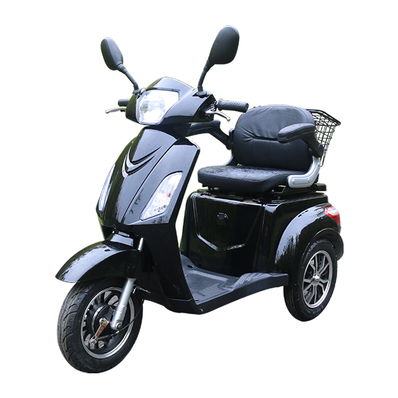 48V 10Ah Lithium Battery Fully Enclosed Mobility Scooter Fully Equipped Range 25-30km