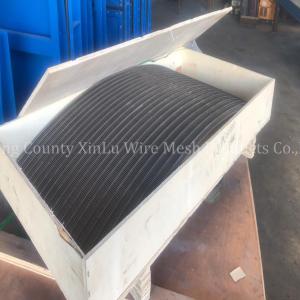 Wholesale Water Treatment Curved Wedge Wire Screen Anti Corrosion SS316 Run Down Screen from china suppliers