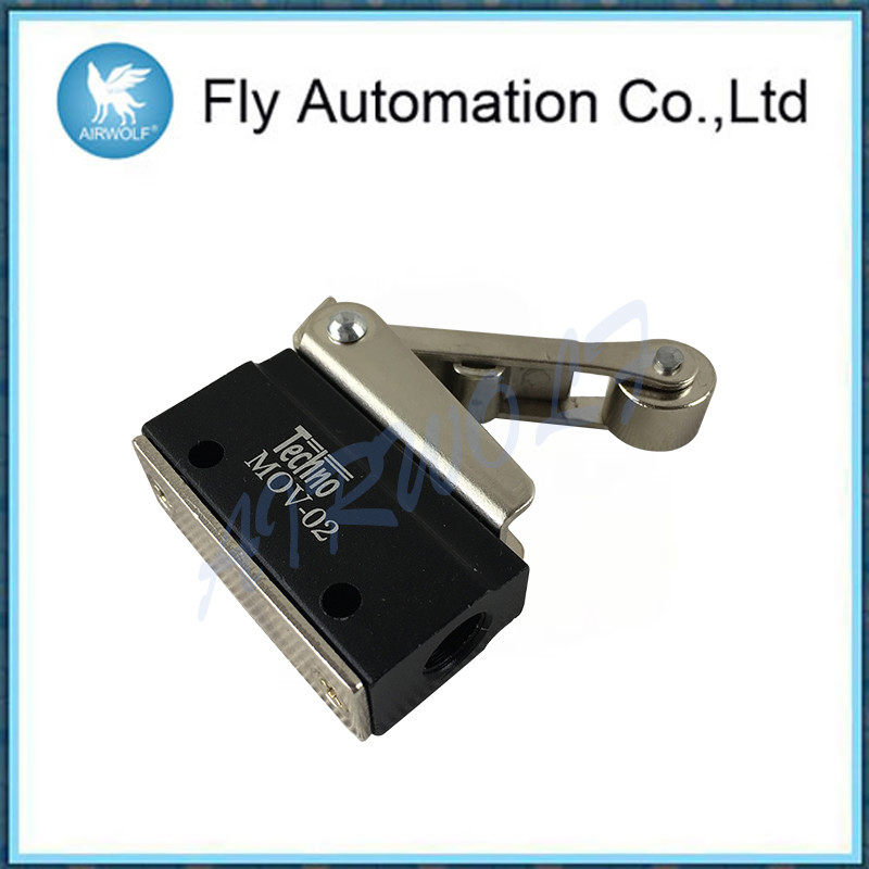 2 Port 2 Position Mechanical Valve MOV-02 MOV-01 MOV-03 Roller Type MOV Series Mechanical Valve