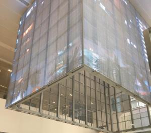 Wholesale Transparent Led Screen P3.91 1000mm*500mm/1000mm*1000mm Glass Windows Mounted for Jewelry from china suppliers