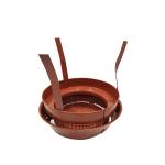 stainless Stamping Hanging Pot Chimney Flue Rain Caps Outside Mount