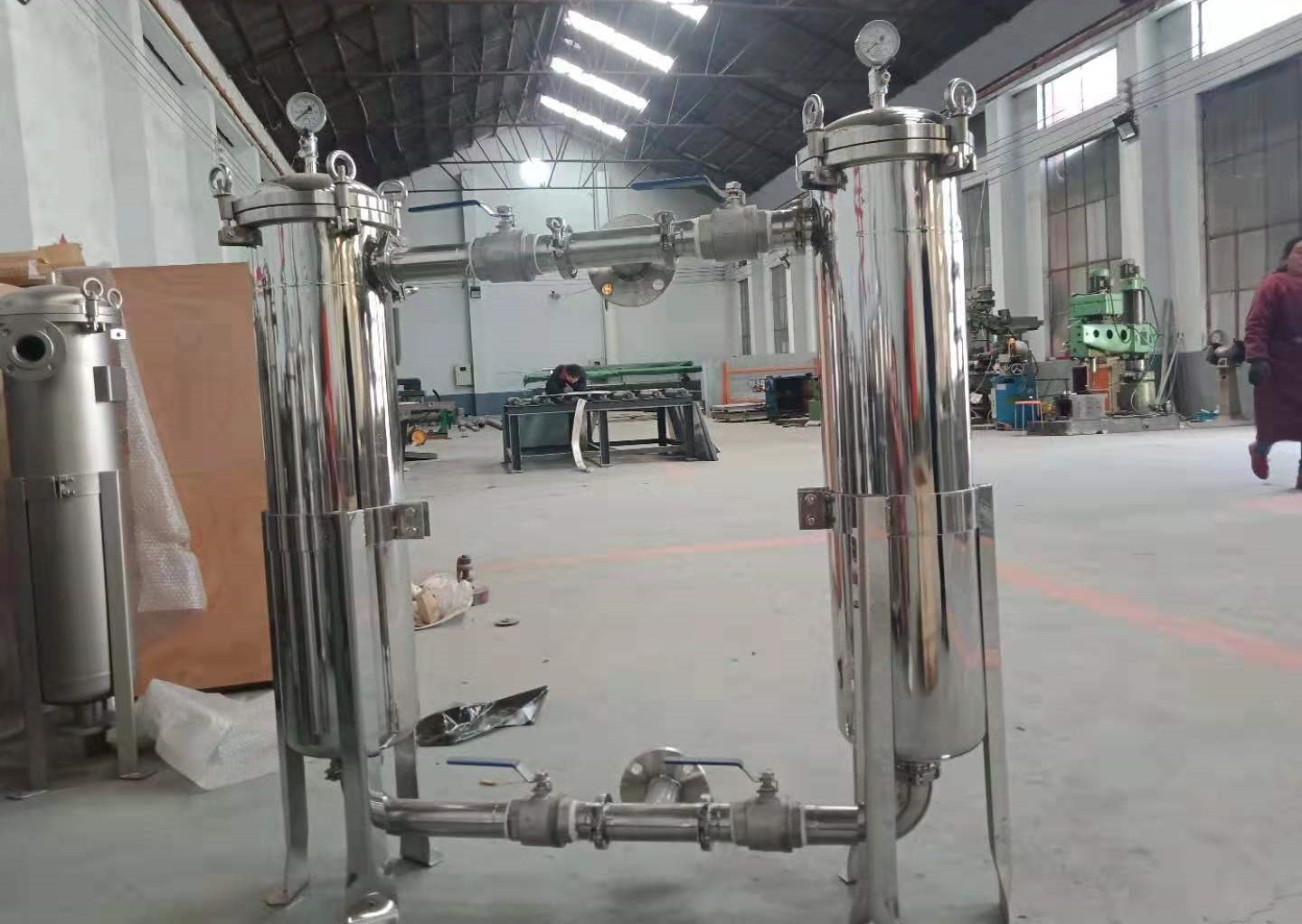304 Stainless Steel bag filter for ro plant cement Liquid Water Oil Diesel River Well Water Bath