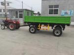 Low Bed Full Semi Trailer Without ABS Anti-lock Braking System And 2/3 Axles