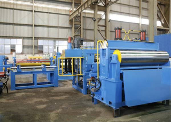 Solid Stainless Steel Slitting Machine Accuracy ±0.25mm Hot Rolled Longitudinal