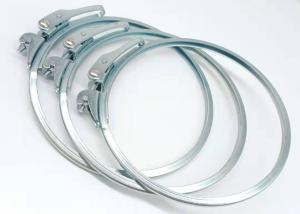 Wholesale Ul Press Type Flange 80mm Galvanized Pipe Clamp Together Duct from china suppliers