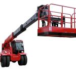 2WD/4WD Drive Mode 4X4 Telehandler Telescopic Forklift for Material Handling