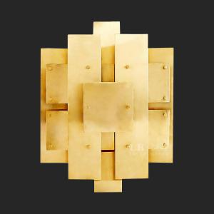 Wholesale Postmodern pure copper metal background wall lamp Jonathan Adler Puzzle Sconce（WH-OR-189) from china suppliers