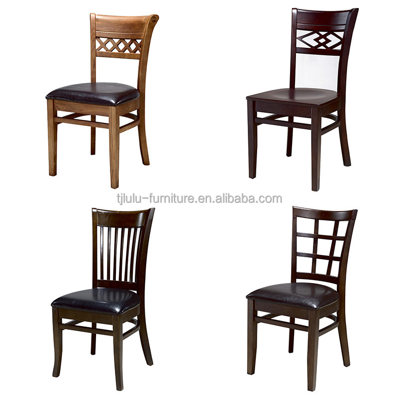 Modern Solid Wooden Chairs for Restaurant Design Style Modern NO Folded
