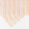 Waterproof Orange Fruit Wrapping Paper Food Grade White Gift Tissue Crafts