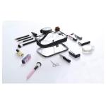 Double Zipper Travel Transparent PVC Cosmetic Bag