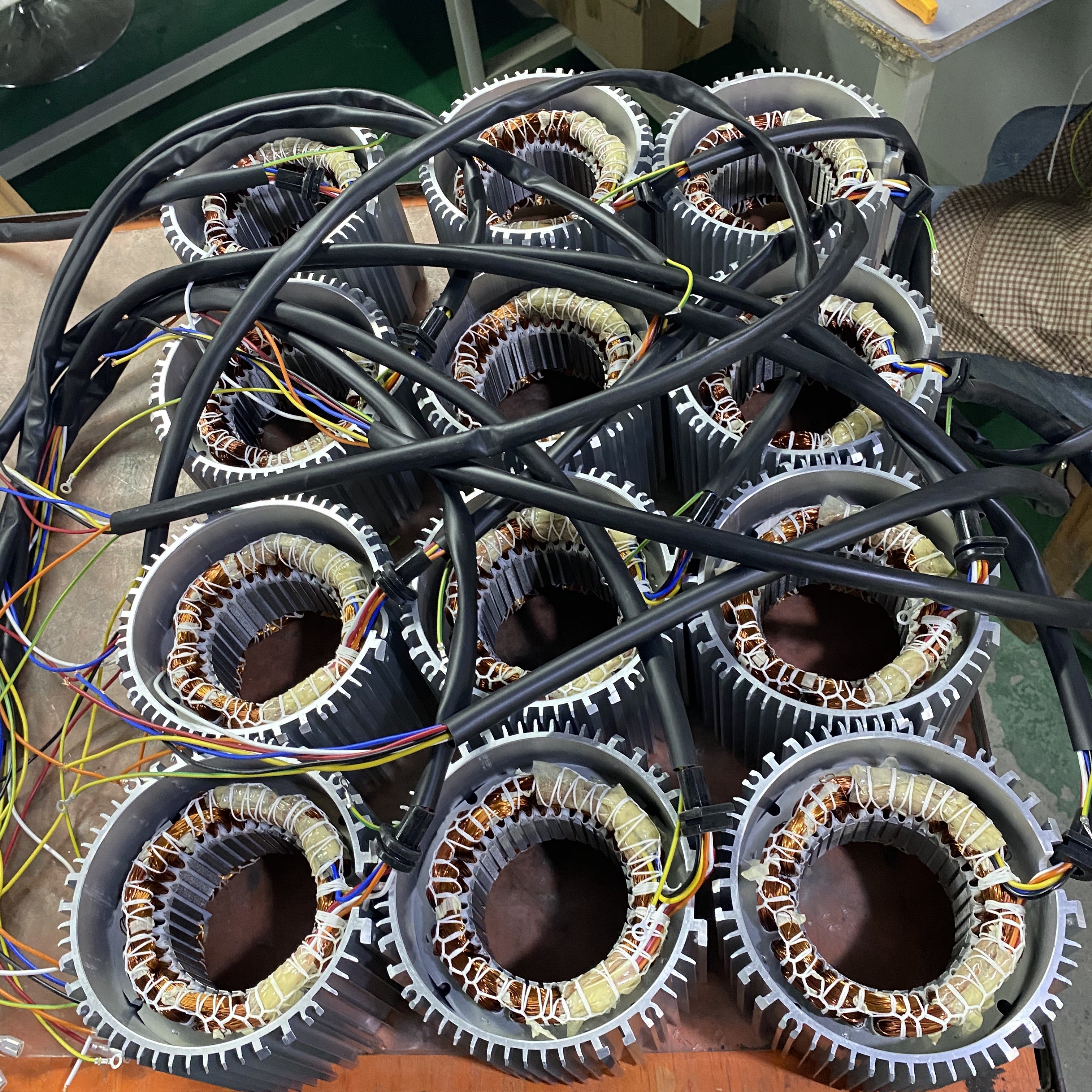 150w 50HZ 6P 1.2A CL B Fcu Blower Motor , Fan Motor For Ac Unit Low Noise